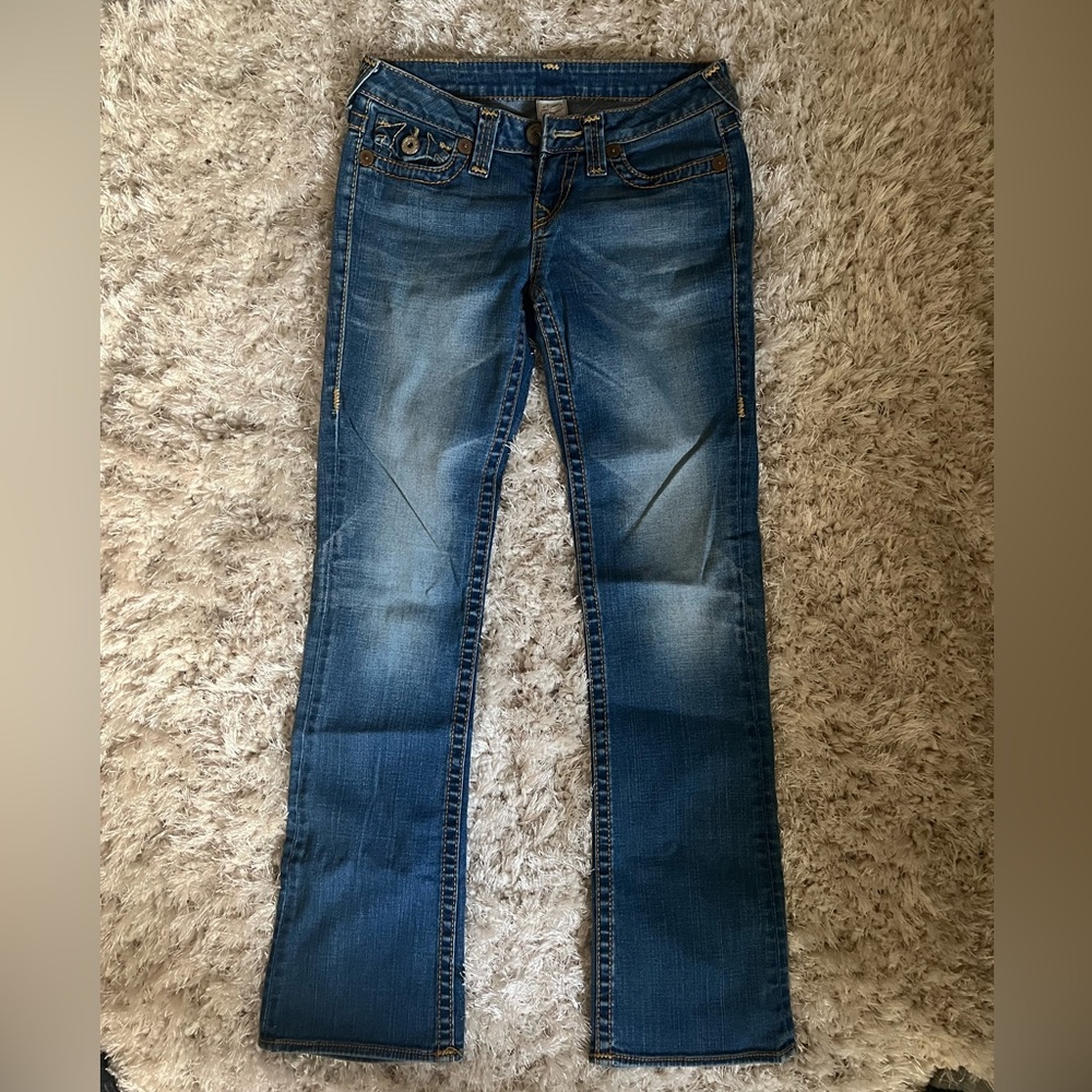 True Religion Dark Wash Denim Jeans (27)